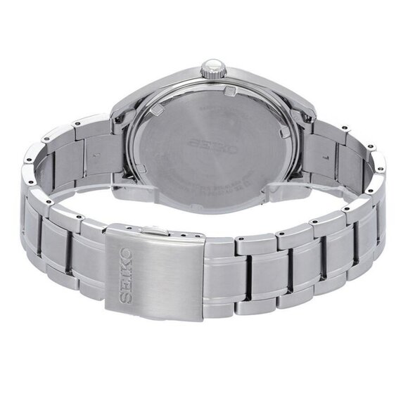 NWT Authentic Seiko Quartz Green Dial Men's Watch SUR527P1 - Picture 3 of 3